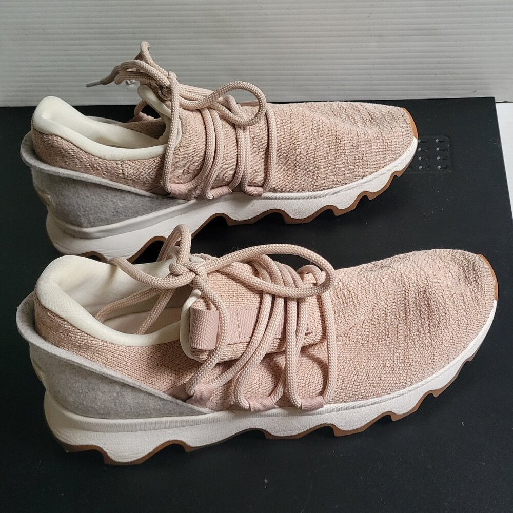 Sorel Women's Beige Kinetic Lace NL3227-257 Mesh Athletic Running Sneaker Size 8 - Picture 2 of 10
